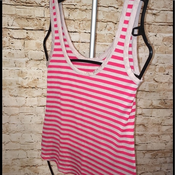 AG Adriano Goldschmied Striped Sleeveless Tank Top Shirt XS Made USA - Picture 4 of 4